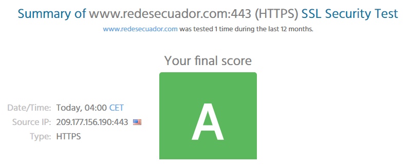 certificados SSL RedesEcuador
